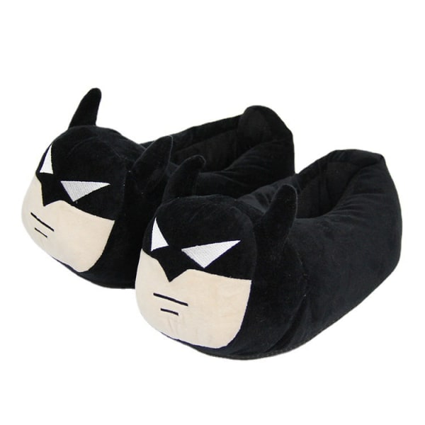 Batman Vintertofflor Roliga Unisex Vuxna Fyllda Plyschskor inomhu