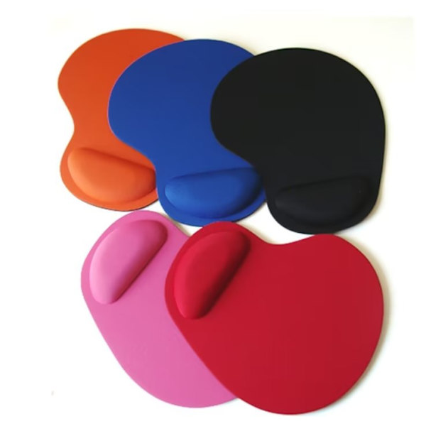 Kontormusematte med gel håndleddstøtte - Ergonomisk spillmusematte