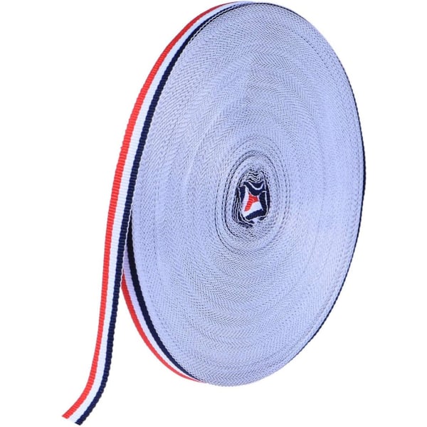 Grosgrain Stripes Ribbon Polyester Tyg Band Kostympresenter Ribbon för W