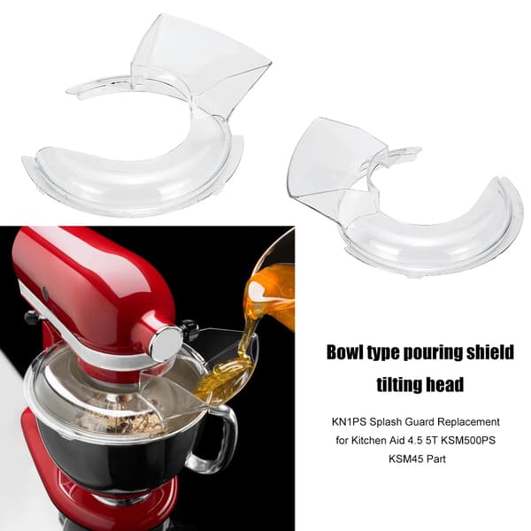 Udskiftning til 4,5-5QT skål hældebeskyttelse vippehoveddele til KitchenAid