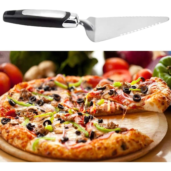 Pajservering, rostfritt stål pajservering, rostfritt stål skärare för kakor pizza biff