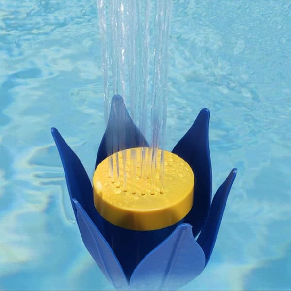 Fontän för ovanjordspool, utomhusdammvattenfall, tillbehör för utomhuspool, vattenfallspoolfontän, ovanjordspool