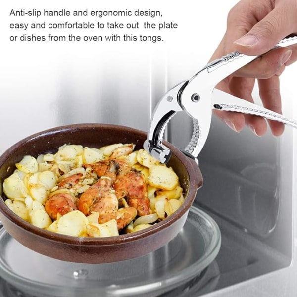 Oven Tongs, Anti-scalding Tongs Food Tongs Kitchen Tongs for Hot Dishes fro