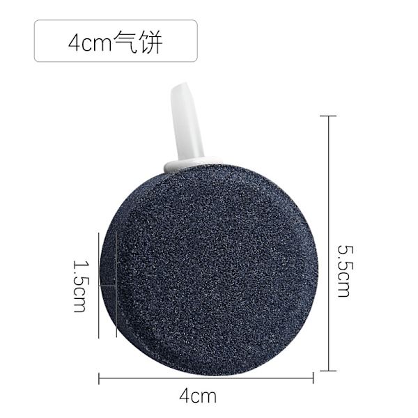 Dyb Luftsten Diffuser, Akvarium Ilt Diffuser, 2 Runde Luftsten, Luftsten kompatibel Akvarium, Akvarium Luftsten, Akvarium Bobler, Akvarium Luft Bu