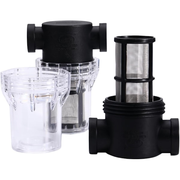 Regnvandssamler - med filter og adapter s60x6 tanktilslutningshane til