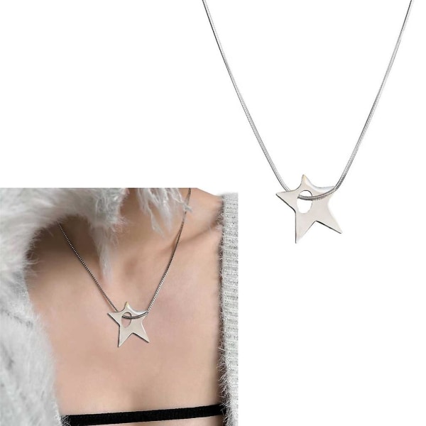 Fashion Light Luxury Niche Sense Collarbone Chain Temperament Hollow Halsband