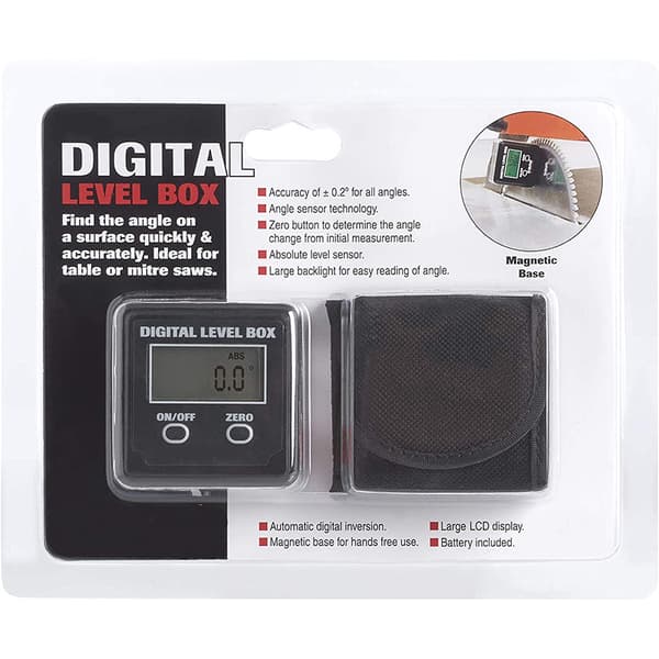 Trend digital vattenpass, magnetisk vinkelmätare, magnetisk bas för hands-