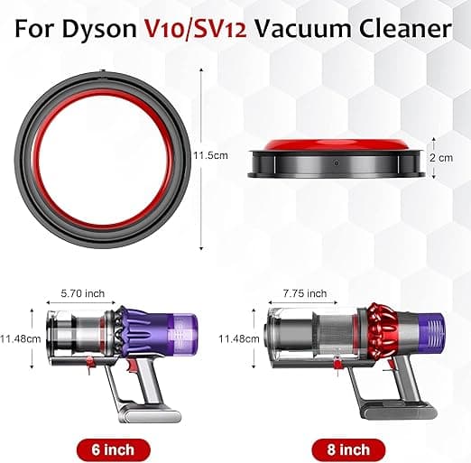Fastgørelse til støvbeholder til Dyson V10 støvsuger