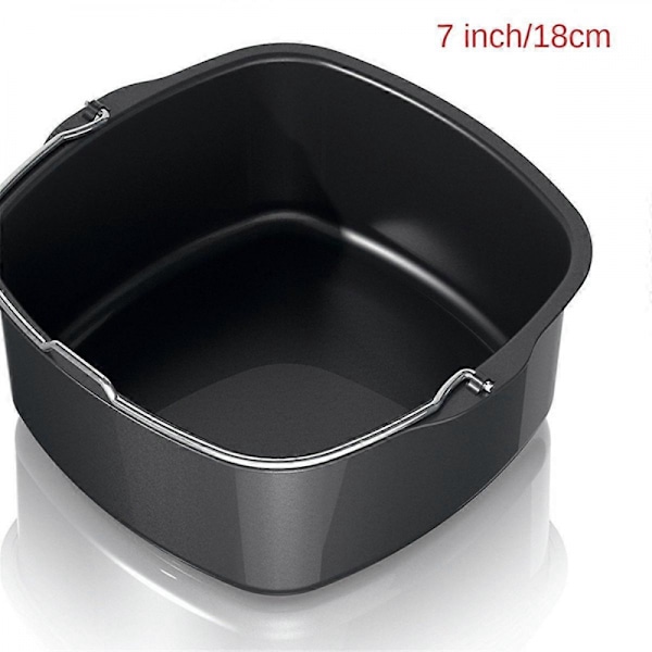 7-tums Bakform för HD9925/HD9860/HD9905/01 Air Fryer, Non-Stick Bakplåtstillbehör