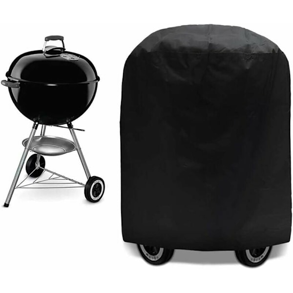 BBQ-peite BBQ-pressu Grillipeite Anti-UV/Anti-vesi/Anti-kosteus Vedenpitävä Ulkogrilli Musta Weberille, Hollannille, -70 x 70cm