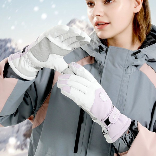 1 par vinterhandsker følsomme udendørs vinter termiske handsker