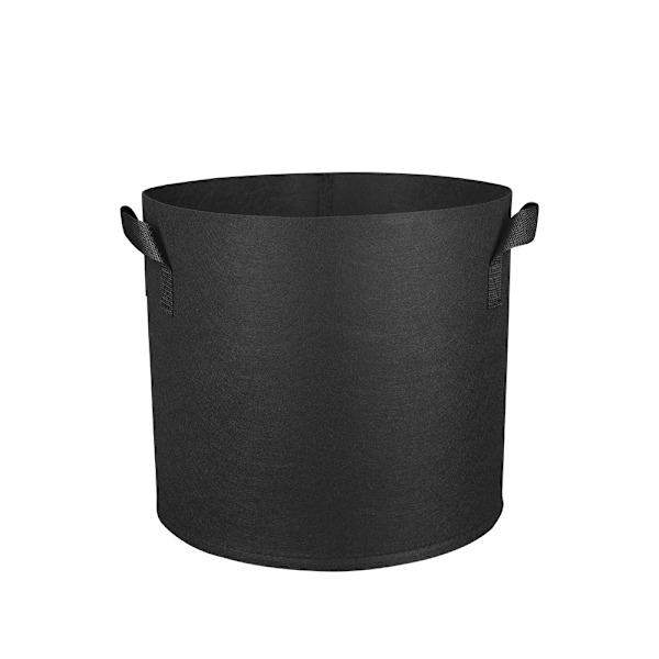 6 stk. Plantesække af Ikke-vævet stof - Luftgennemtrængelige Planteposer med Håndtag til Have og Hjem (40*30cm)