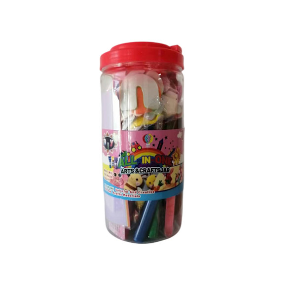 Craft kit - Piprensare, rörliga ögon, flerfärgade bollar