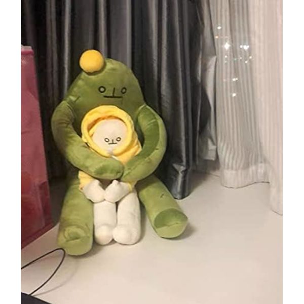Gosedjur Banan Man Leksak Fylld Docka med Magnet Rolig Man Docka Dekompression