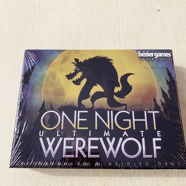 Brætspil One Night Werewolf Black