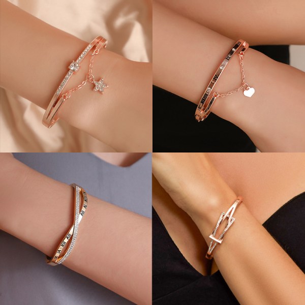 Women's Cuff Bracelet, Multilayer Cross Thread Bracelet Bracelet for Girls