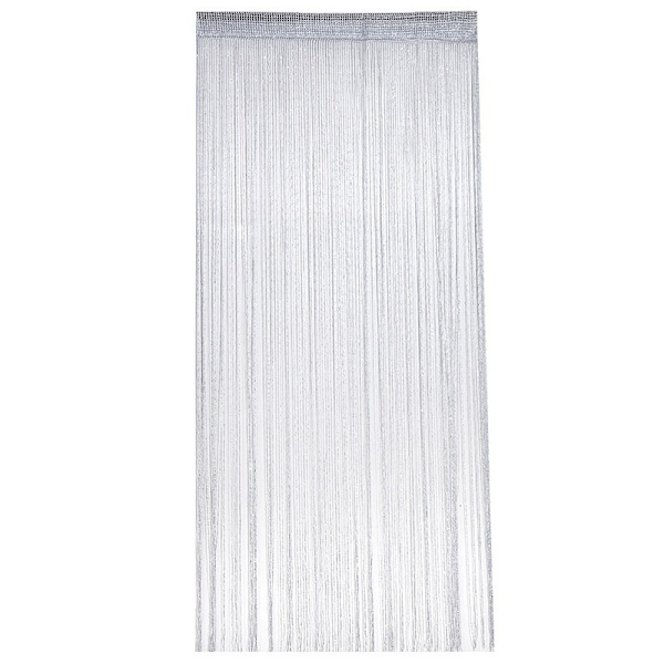 Köysiverho 100*200cm Valkoinen Soveltuu olohuoneeseen makuuhuoneeseen