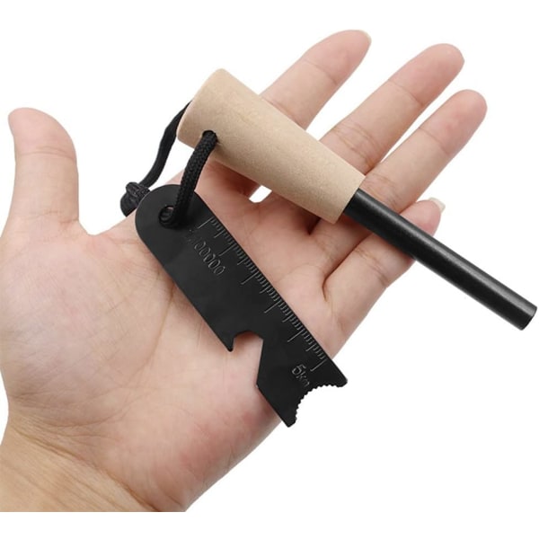 Survival Kit - Flint Survival Lighter Type Fire Starter, Survival Flint for