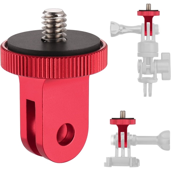 Aluminium Metall Kamerafeste Adapter, Holdbar 1/4\"-20 Universell Konvertering A