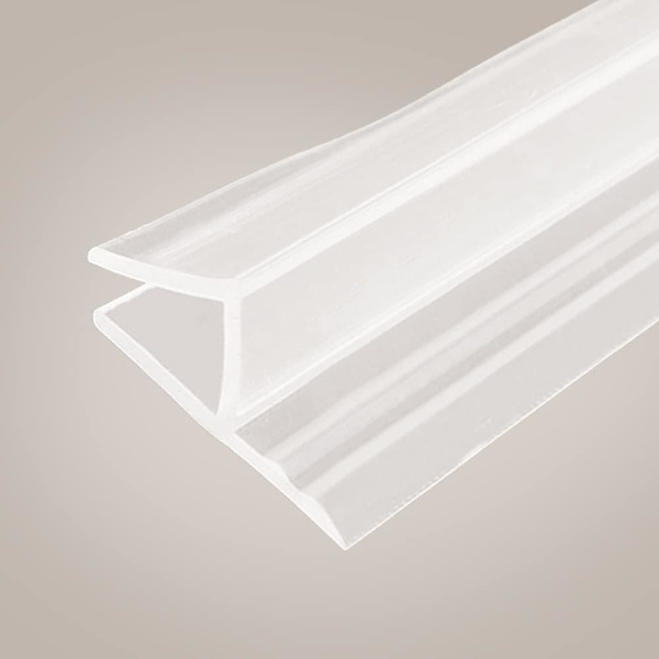 Duschdörrstätning, duschskärmstätning, 8 mm skärmdörrtätningslist förhindrar vattenflöde för glasduschdörr (1x1000CM)