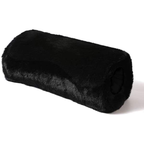 Håndmuffer til kvinder-Faux Fur Håndvarmer 38*18cm sort