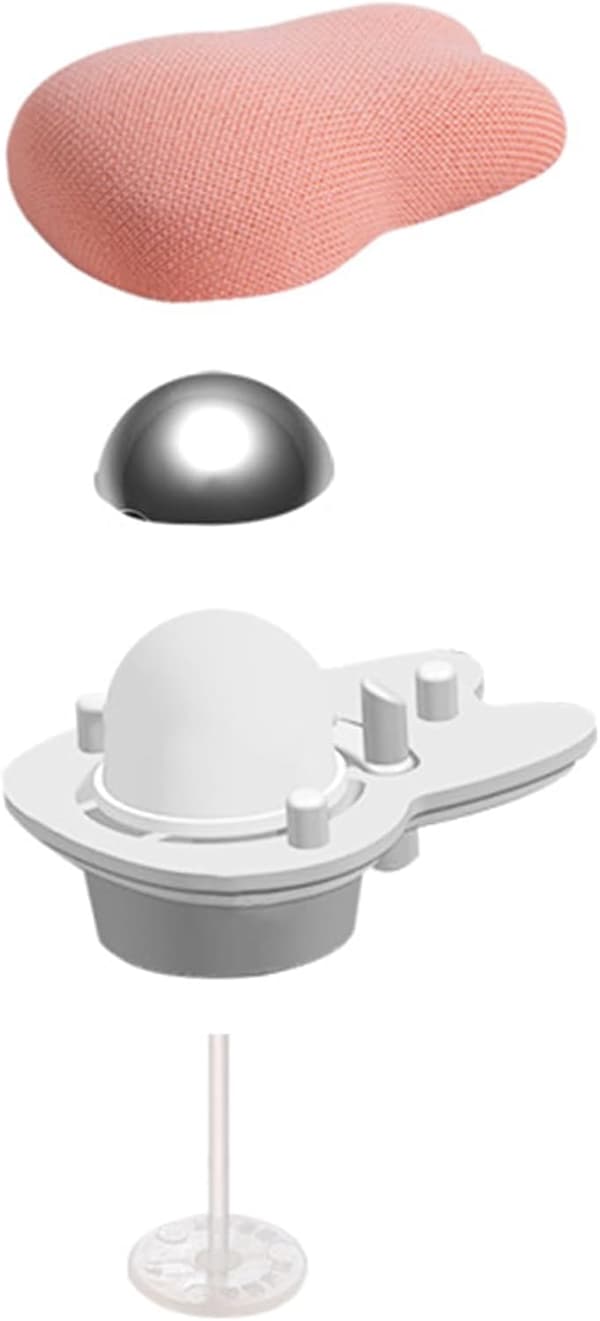 6 kpl liukuestepeittoa kiinnittäviä klipsejä（vaaleanpunainen, 3*2cm）