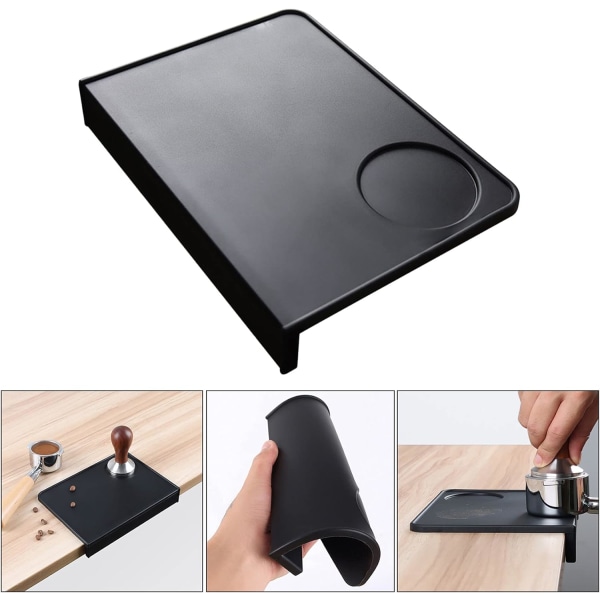 Kaffe Jam Mat Tamper Rest Rack Sklisikker Hjørnekant Pulverpute Beskytter Din