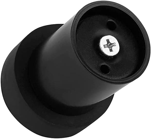 Dørstopp i rustfritt stål, 6,5 cm, dørstopp, dørstopper (pakke med 4)