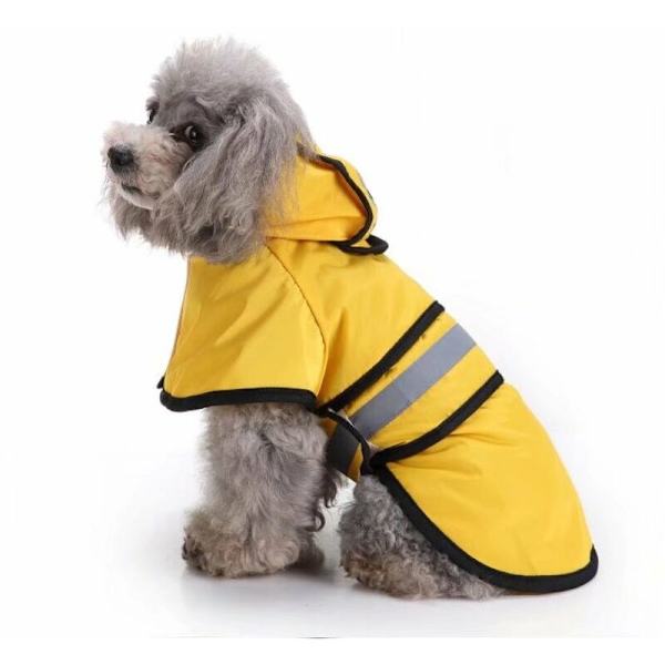 Pet Raincoat Dog Raincoat Big Dog Golden Retriever Big Dog Raincoat Pet Reflective Dog Clothes Raincoat Poncho
