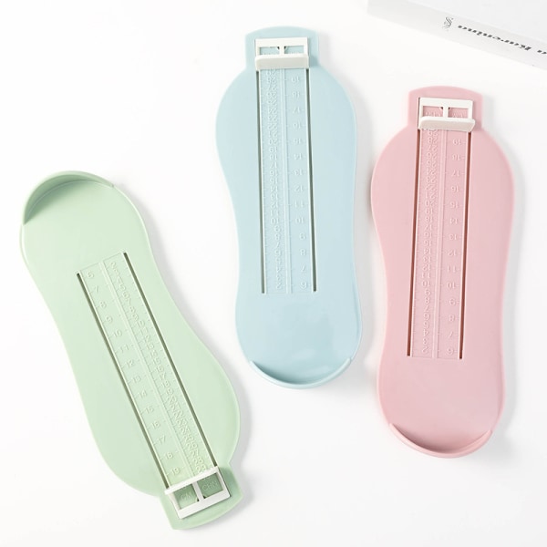 3PCS Baby Foot Measuring Device Small Foot Measuring Device With Scale 0-8