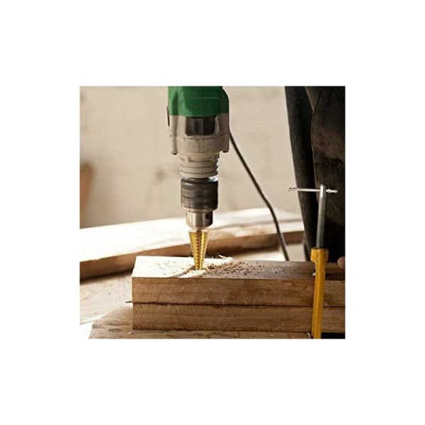Trin Drill Bits Metal Twist Drill Bits Koniske Drill Bit Hex Skaft Drill Bi