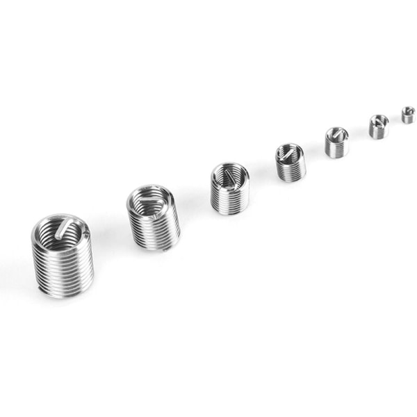 116 Pack Self Tapping Slotted Inserts and Steel Wire Threaded Inserts