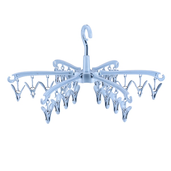 Hushållssträck underkläder himmelblå utomhus roterande torktumlare 51 * 24 cm