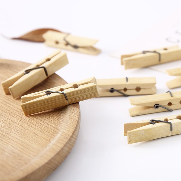 Wooden clothespin clothespin in a set of 100 wooden clothespin ideal for yo