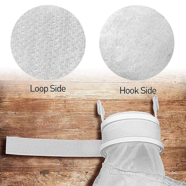 2 st nylon poolrengöringsväskor dragkedja väska ersättning för 280 eller 480, multi-use mesh väskor
