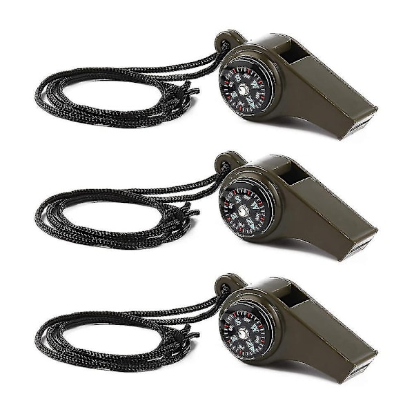 3-pack nödöverlevnadsvisselpipa