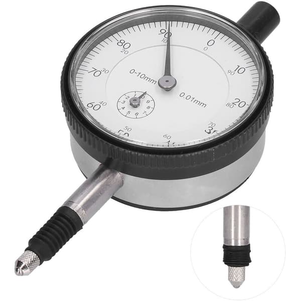 0-10mm Urtavla Indikator Justerbar Arm Rostfritt Stål Längd Mätverktyg