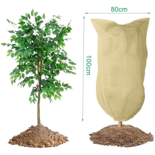 Plante Vinterdekke, Vinter Slør, Plantedekke, Plantebeskyttelsesdekke, 80 x