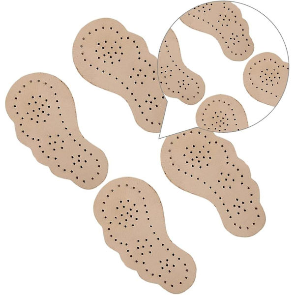 2 paria etujalkojen tyynyä Silikonigeeli Plantar Fasciitis Pohjalliset Nahkapohjallinen Metatarsaalituki Naisille Korkokengät Tyynyt Metatarsaalit Pohjalliset