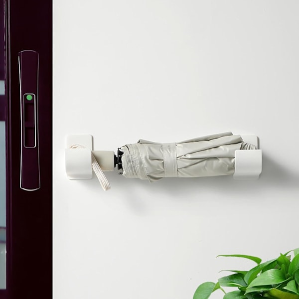 4-pack Sopåshållare Förvaringställ Spara Utrymme Återanvändbar Sopåsrullehållare för Parasoll Kavel