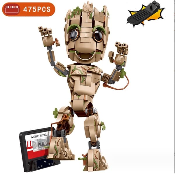 Marvel My Name is Groot, byggeklosser