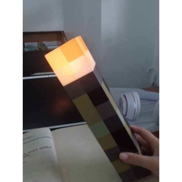 Minecraft Peripheral Torch Light Brownstone Taskulamppu | 28