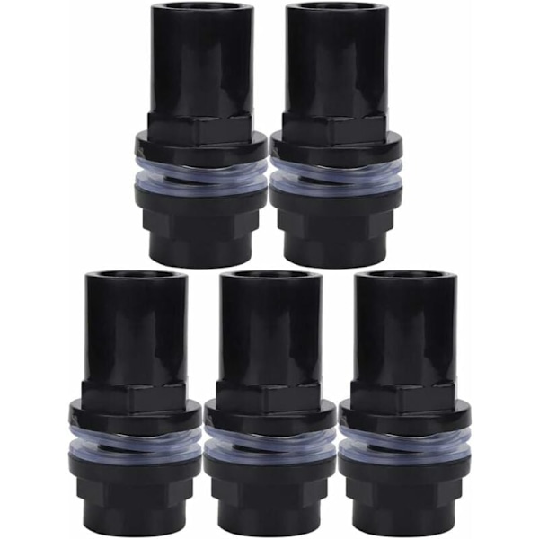 PVC Akvarieslange Adapter Konnektor Slange Konverter Adapter 5stk Fyld Slange F