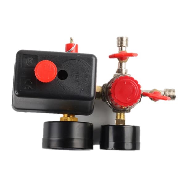 Luftkompressor, Kompressor Trykføler 0,5-0,8MPA（5-8BAR）, Luftkompressor Trykmåler, Trykventilkontakt til Kontrolventilregulator
