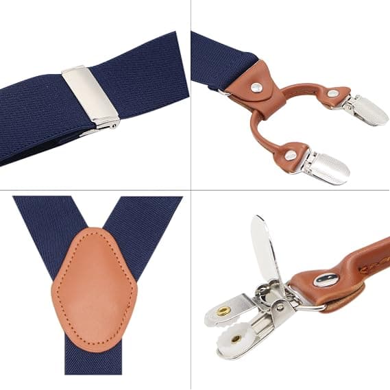 Herre Y Heavy Duty Carrier – 6 metallklips, elastiske stropper