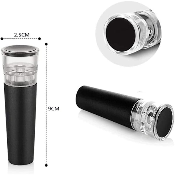 3-pack vakuumpumpsats för vinstoppare i silikon
