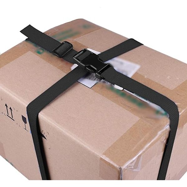188 cm * 2,5 cm remspänne packremmar justerbart 1-tums bälte