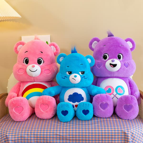 27cm plys - Cheer Bear - Blødt krammemateriale! pink
