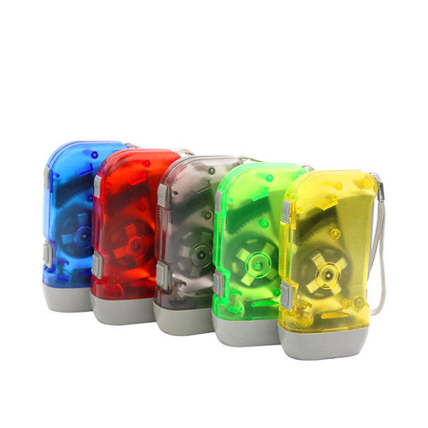 3 stk. dynamo LED - tilfældig farve 10*5*3CM
