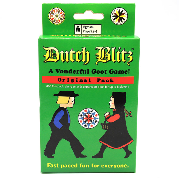 Dutch Blitz: Alkuperäinen nopea korttipeli, sisältää 160 korttia